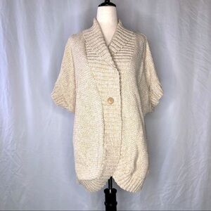 Tommy Hilfiger short sleeve knit cocoon sweater 2X